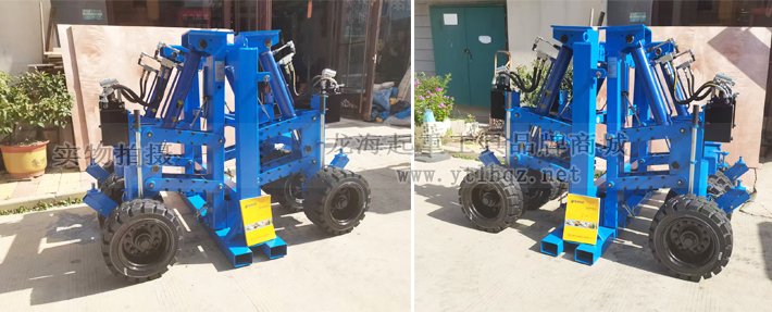 輪式集裝箱搬運車實物圖